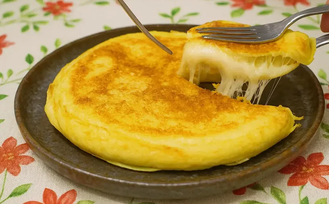 Pão de queijo de frigideira