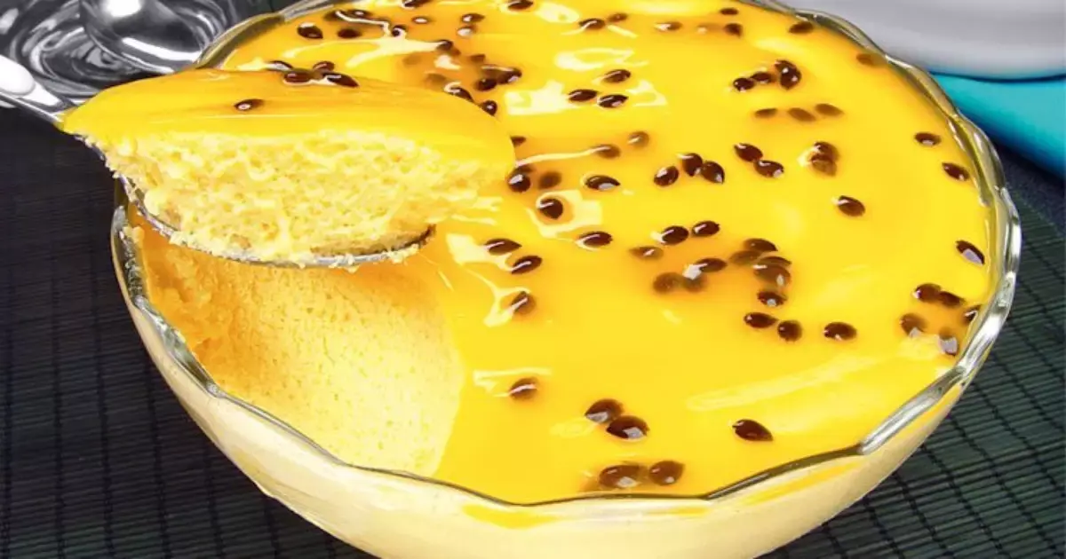 Fiz esse Mousse de Maracujá e meus filhos disseram que nunca provaram nada tão leve e gostoso