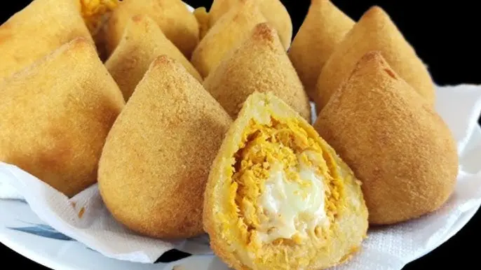 Fiz essa Coxinha de Frango Cremosa e parecia de lanchonete famosa