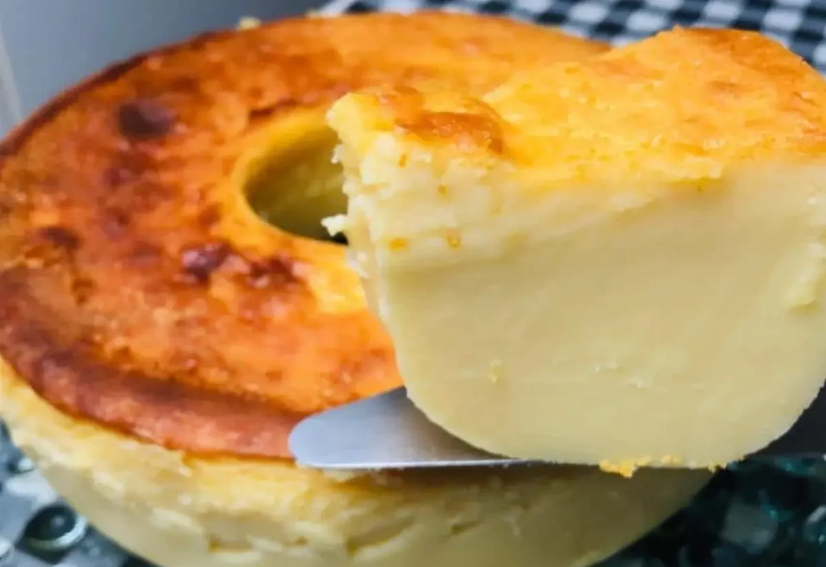 Fiz esse Bolo Moça de Liquidificador e todo mundo jurou que era pudim