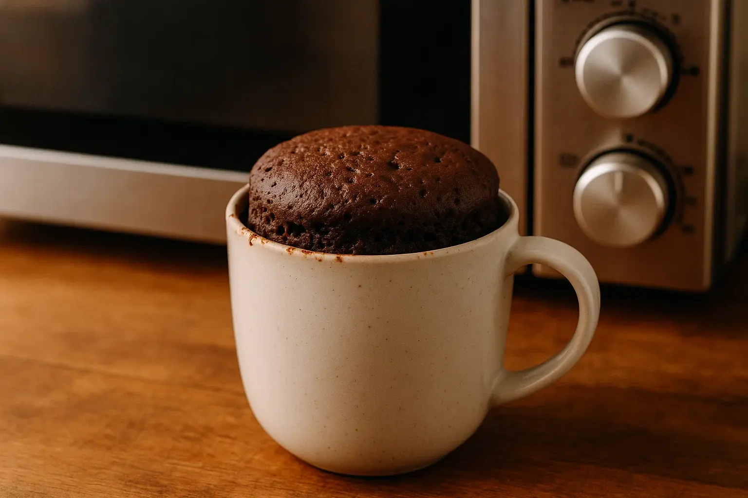 Bolo de Caneca de Micro-ondas
