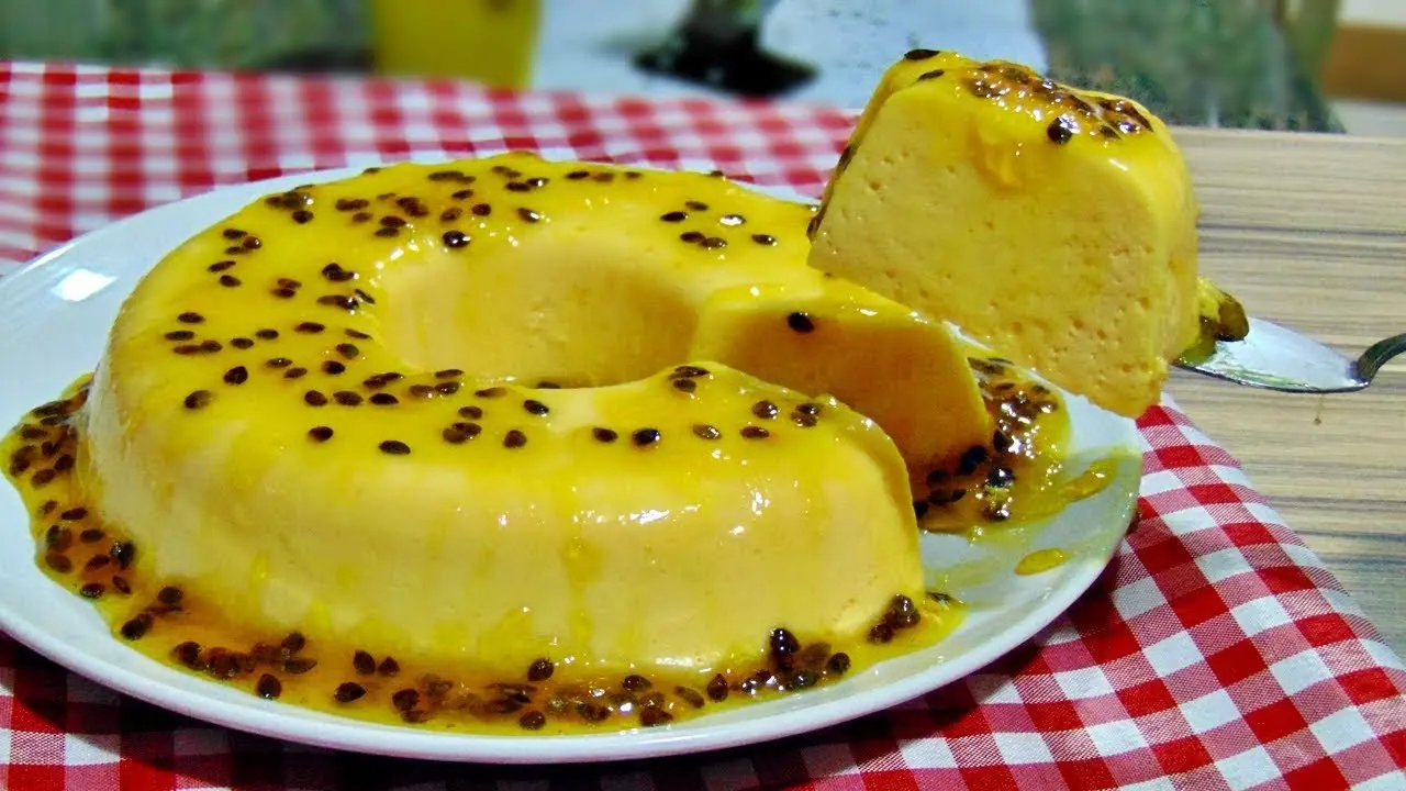 Pudim de Maracujá