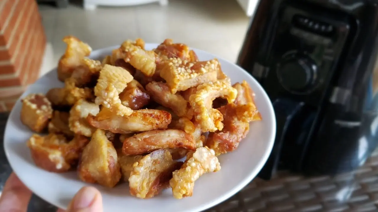 Torresmo Crocante na Airfryer