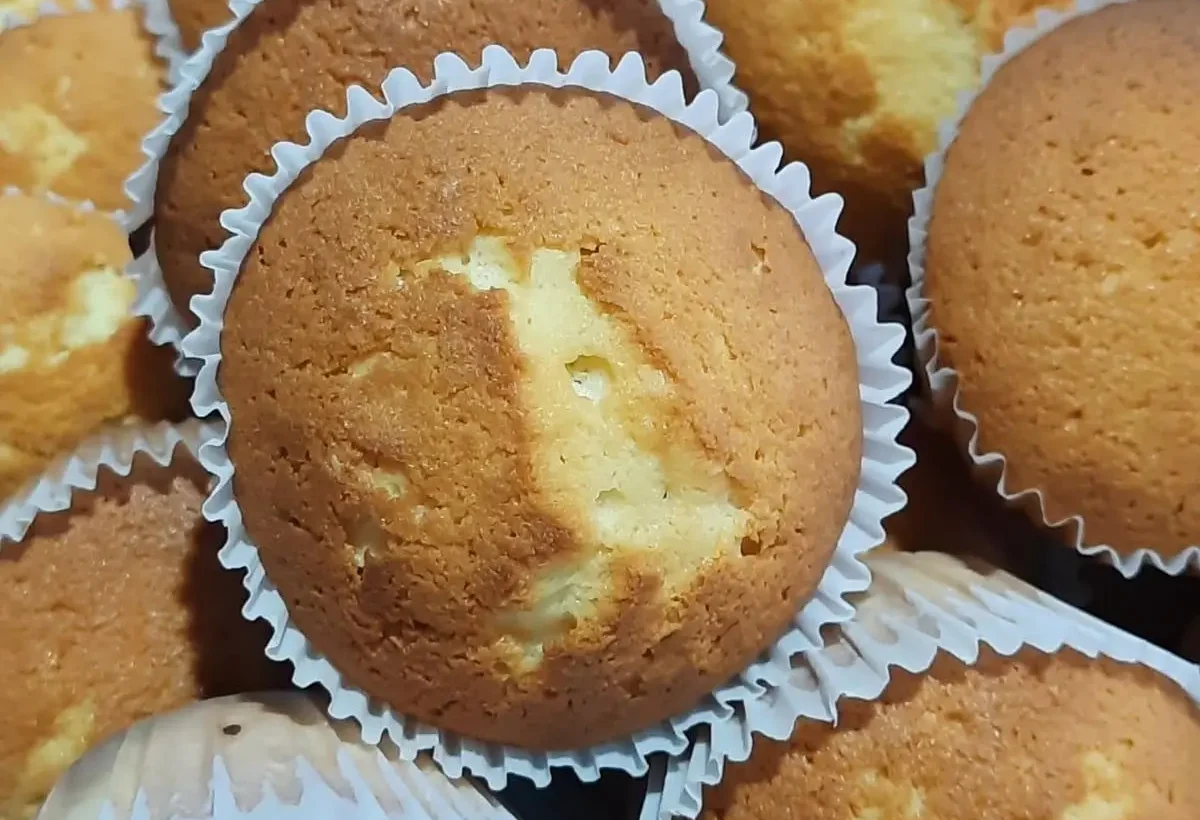 Fiz esse Bolinho de Saia e o cheiro tomou conta até da casa do vizinho