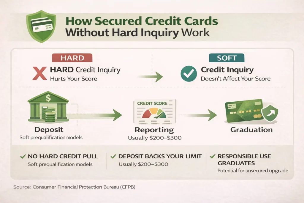Secured Credit Cards Without Hard Inquiry